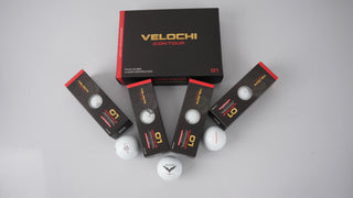 VELOCHI ICON TOUR 01 — Golf Balls (3-Ball Sleeve)
