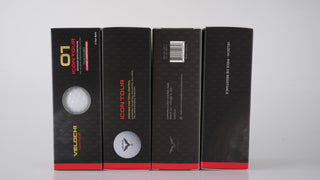 VELOCHI ICON TOUR 01 — Golf Balls (3-Ball Sleeve)